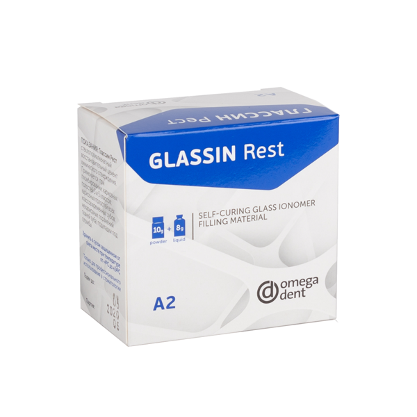 Изображение ГЛАССИН РЕСТ цвет А2 - Стеклоиномерный пломбировочный материал