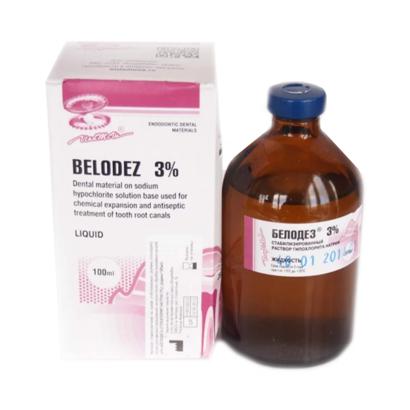 Изображение Белодез жидкость 3%, 100 мл, Владмива