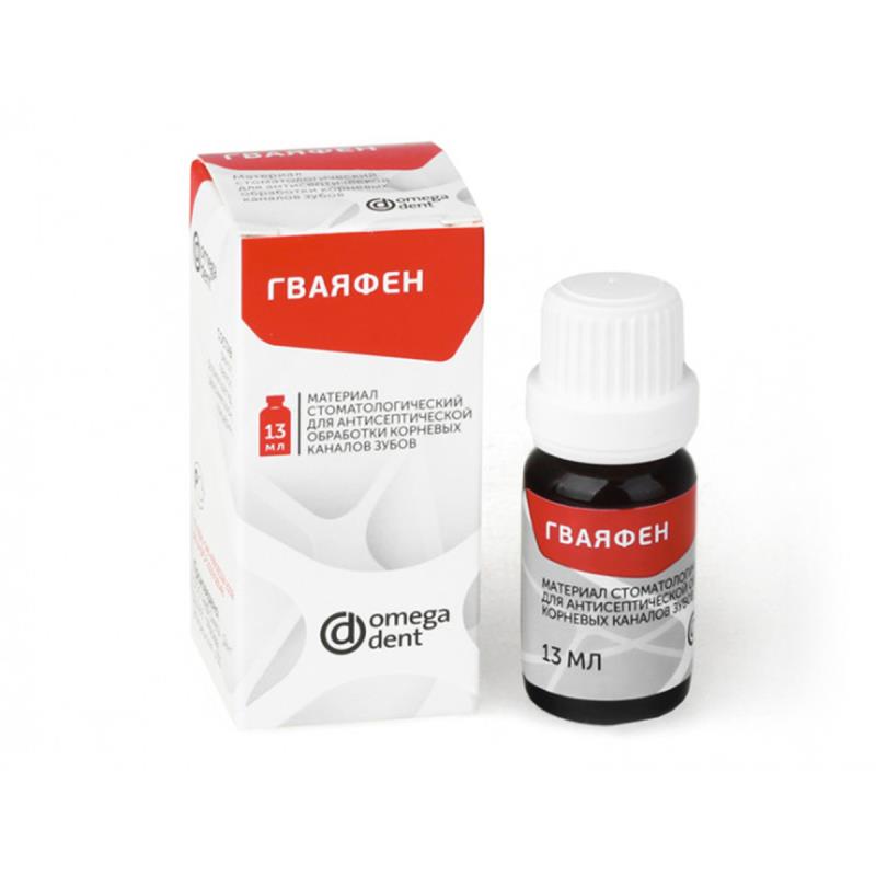 Изображение Гваяфен для антисептической обработки корневых каналов зубов, 13мл