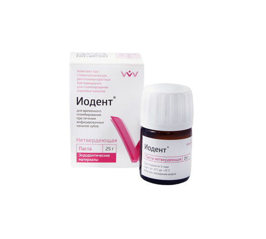 Изображение Иодент нетвердеющий 25гр