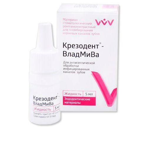 Изображение Крезодент 5мл жидкость антисептик ВладМива