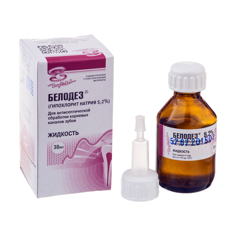 Изображение Белодез жидкость 5,2% 30 мл, Владмива