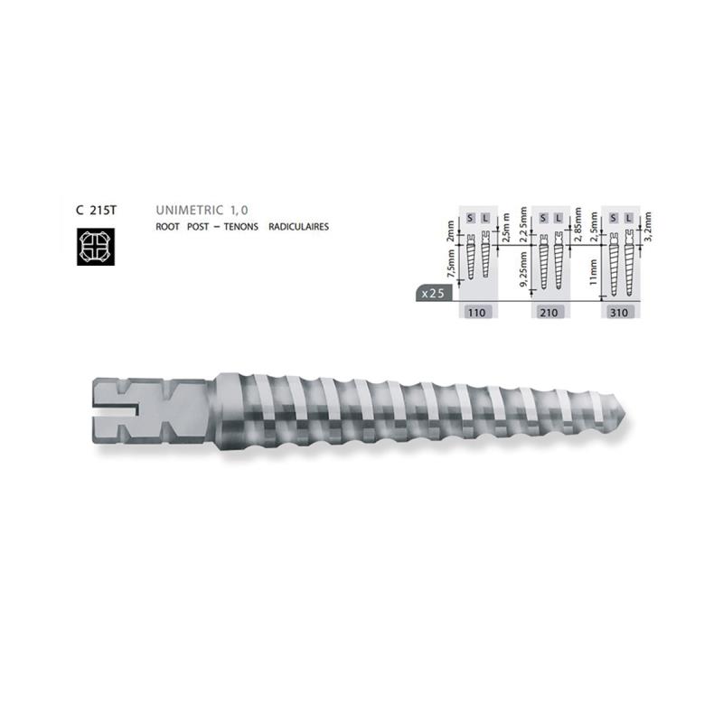 Изображение Дриль спец калибровочный 210 6шт Maillefer C021320021000