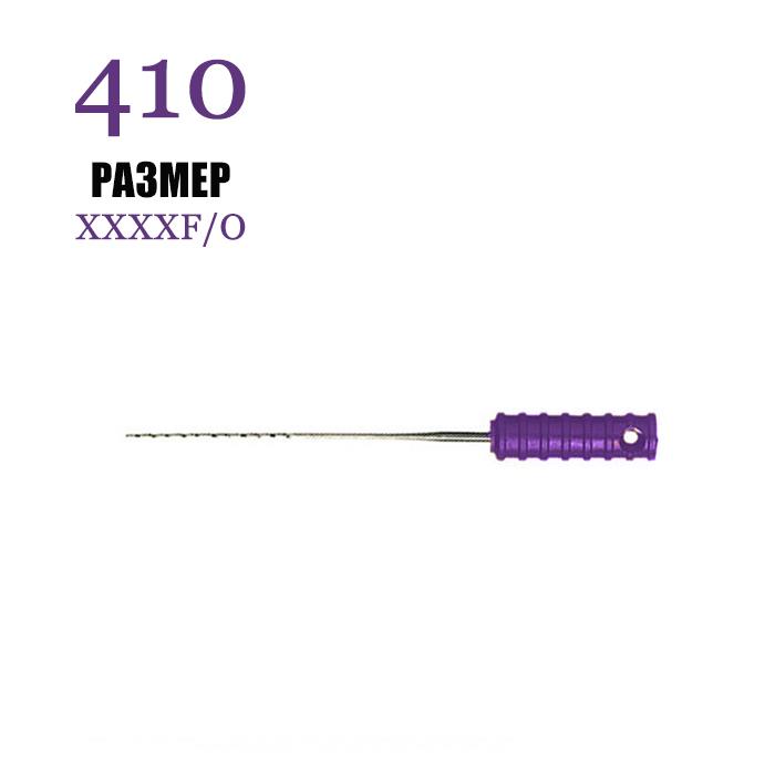 Изображение Пульпоэкстракторы стерильные Антэос №410, размер XXXXF/0, длина 21 мм, 10 шт