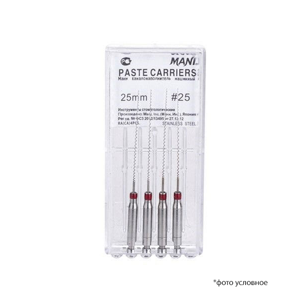 Изображение Каналонаполнители 25/25мм 4шт Mani машинный