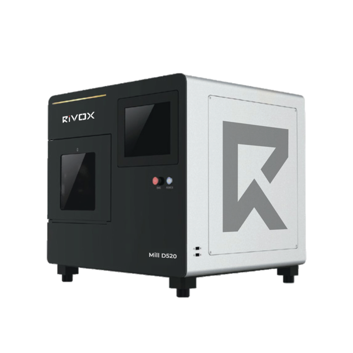 Изображение Rivox Mill D520 - станок фрезерный 5-осевый для сухого фрезерования, 1,8 КВт