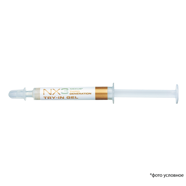 Изображение Н-Икс3 гель/NX3 Try-in Gel White 3гр 