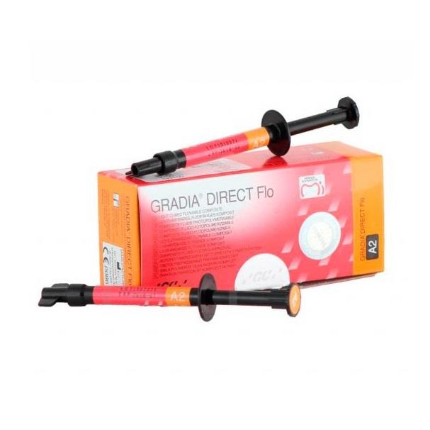 Изображение Градиа директ / Gradia Direct Flo, оттенок А2, шприц 1,5 гр, 2 шт