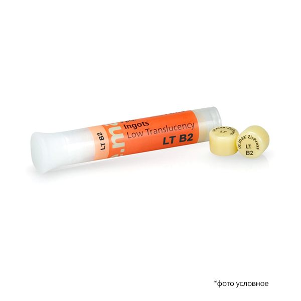 Изображение Емакс Цирпрес заготовки низкой прозрачности / e.max ZirPress LT B2 5 штук 596789