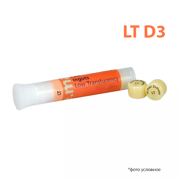 Изображение Емакс Цирпрес заготовки низкой прозрачности / e.max ZirPress LT Д3 5 штук 596792