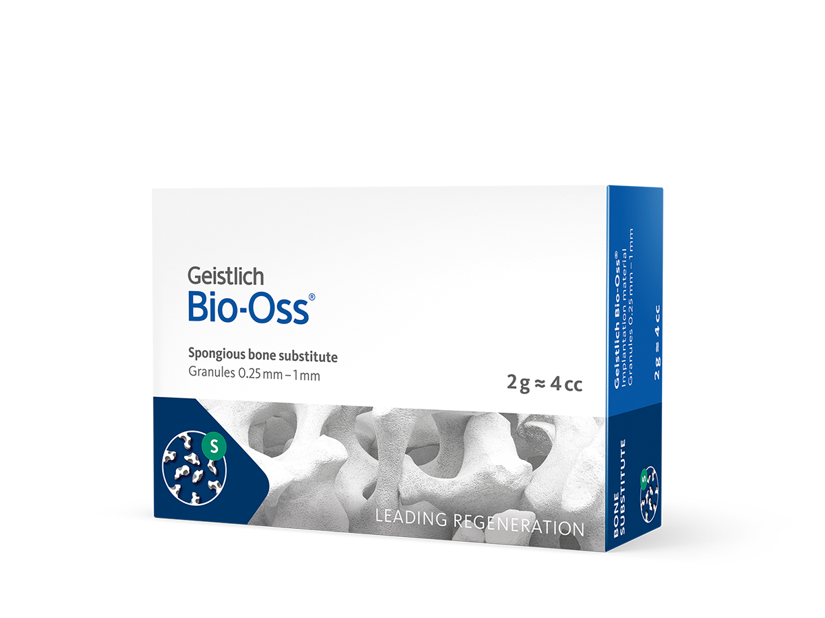 Изображение Био-осс / Bio-Oss гранулы 2гр 0,25-1мм 58.012 Geistlich 30645.4 / 50