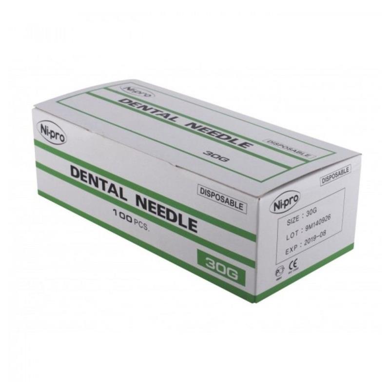 Изображение Иглы карпульные Ni-pro 30G 0,3мм х 12мм евро, Корея