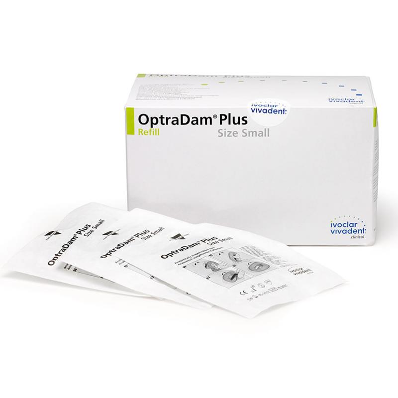 Изображение ОптраДам / OptraDam Plus Small коффердам анатомические средние с латексом голубые 1шт IVOCLAR 627400AN