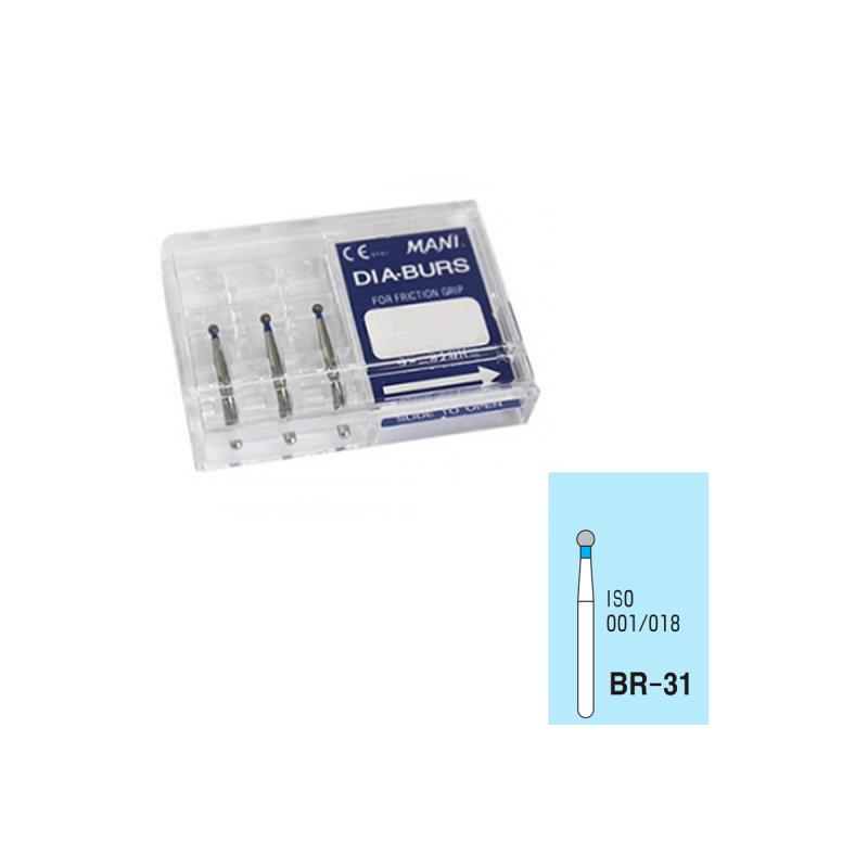 Изображение Боры алмазные BR-31 5шт Mani