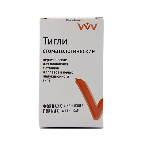 Изображение Тигель керамический типа Форнакс с крышкой