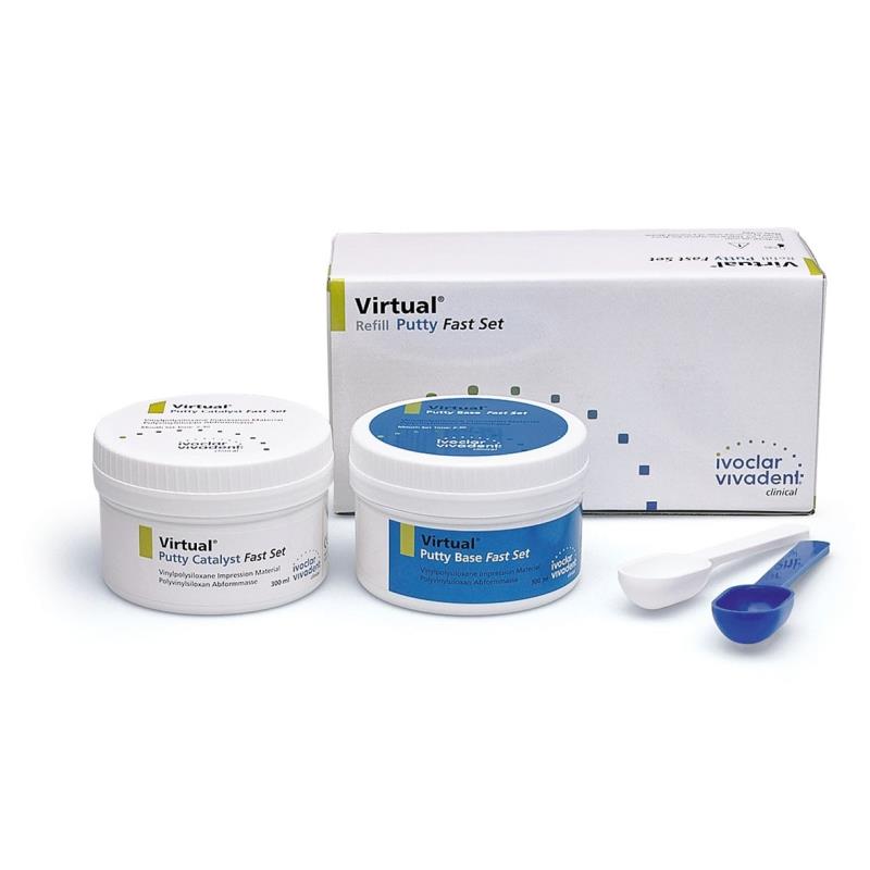 Изображение Virtual Putty Fast слепочный А-силикон, 2х300мл