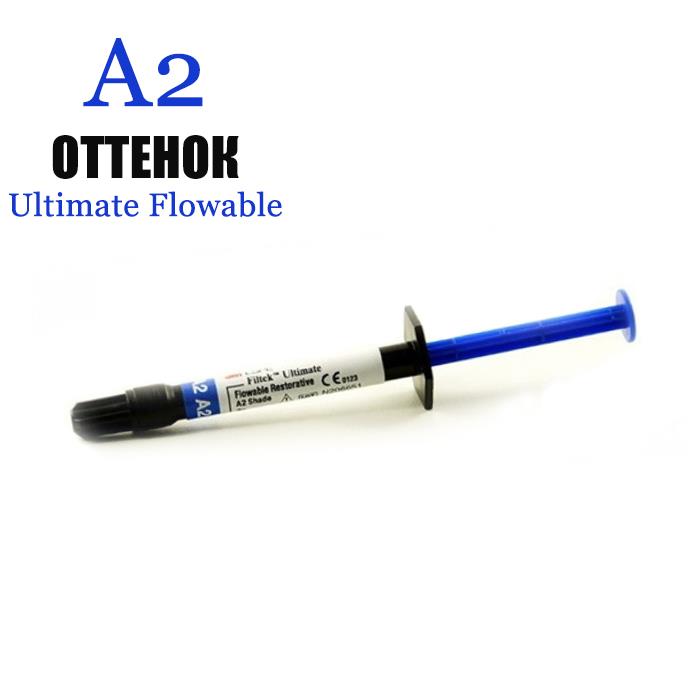 Изображение Филтек / Filtek Ultimate Flowable, жидкотекучий композит, оттенок А2, шприц 2 гр, 2 шт
