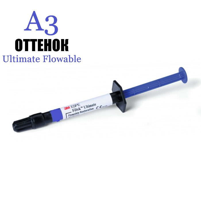 Изображение Филтек Ультимейт Флоубл / Filtek Ultimate Flowable шприц A3 2гр х 2шт 3930A3