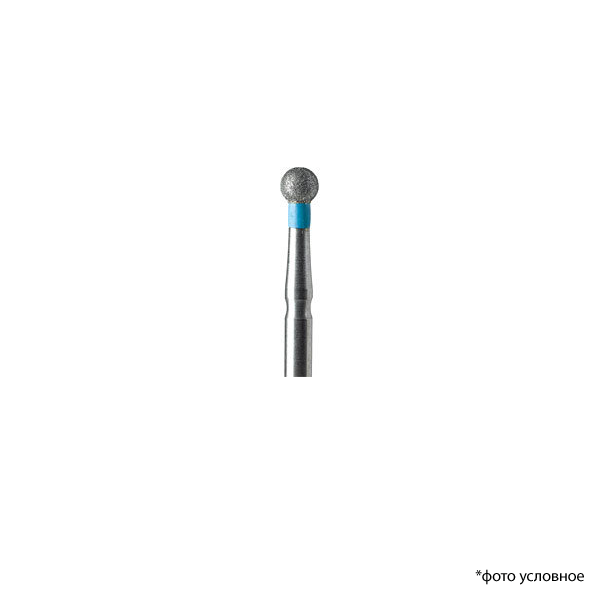 Изображение Боры алмазные шаровидные экстра тонкой зернистости 801-023EF FG 5шт