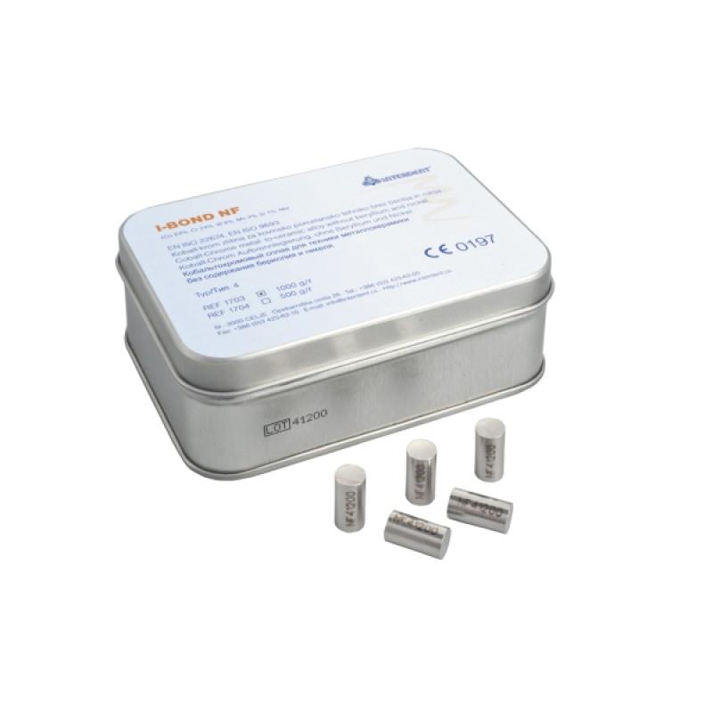 Изображение I-Bond NF - металл (сплав) для литья в технике металлокерамики, кобальт-хром, 1 кг