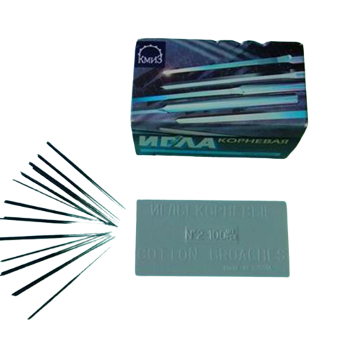 Изображение Иглы корневые граненые №1 500шт