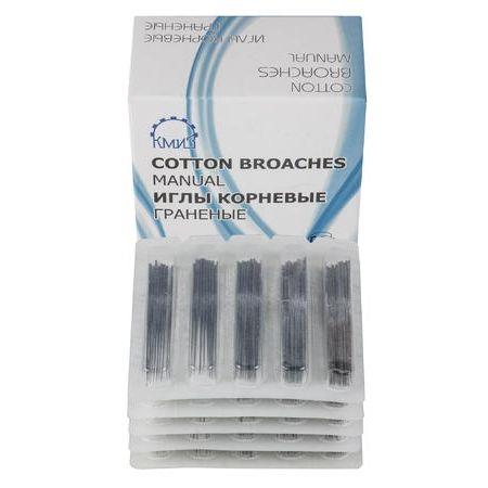 Изображение Иглы корневые граненые 500шт ассорти