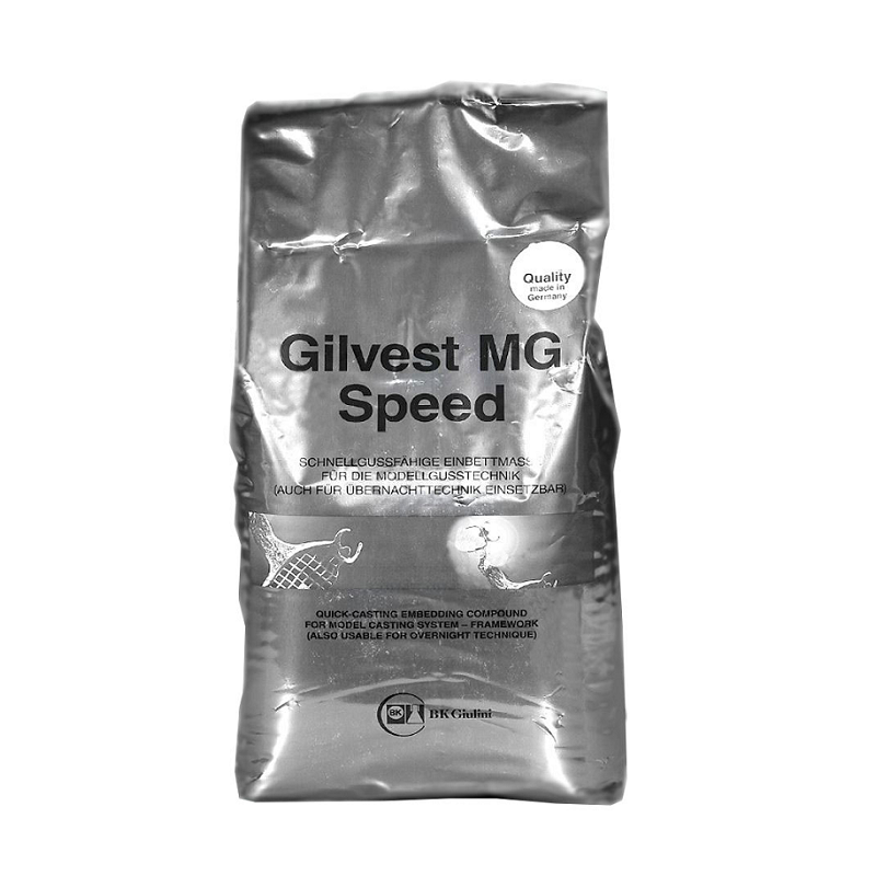 Изображение Gilvest MG-Speed фосфатная паковочная масса, порошок, 25 кг