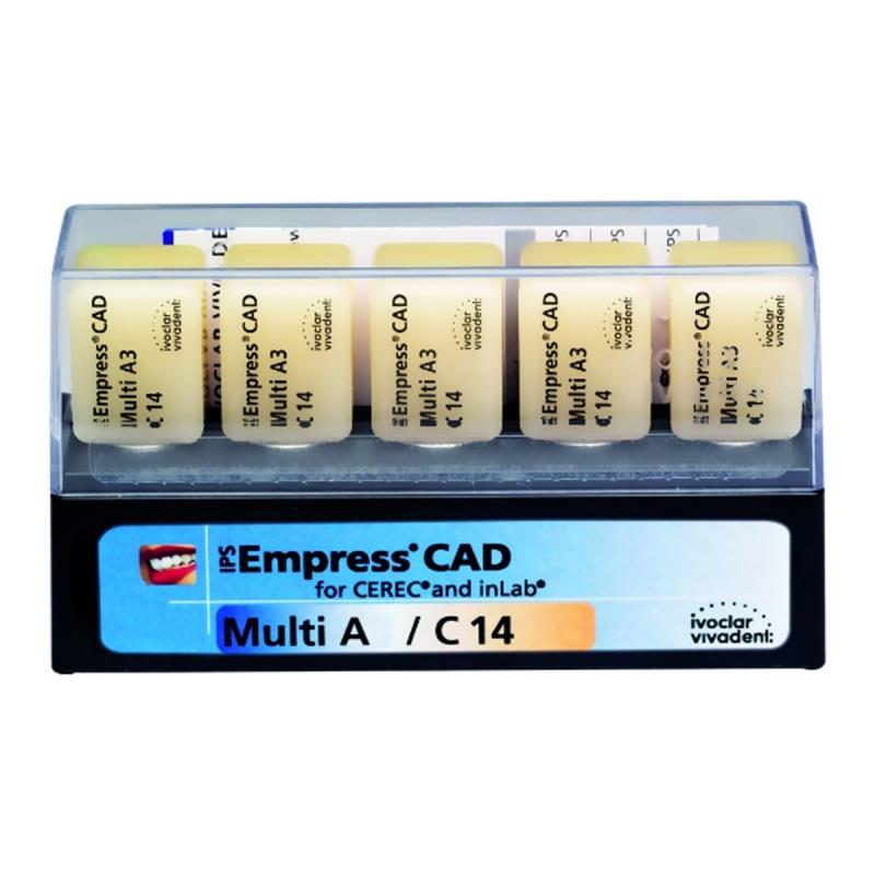 Изображение Емпресс блоки / IPS Empress CAD Cerec/in Lab Multiblocks А3 C14 5 шт.