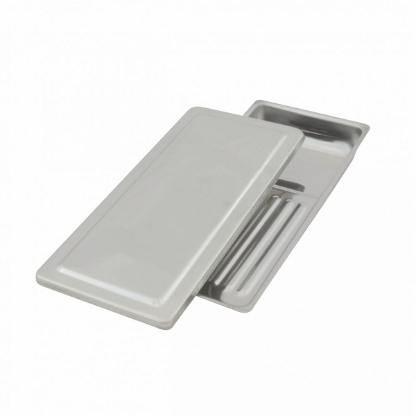 Изображение Лоток стоматологический ЛМС МЕДИКОН на 8 инструментов (195х90х25мм), 1шт.