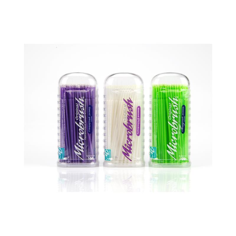 Изображение Микроаппликаторы fine желтые, голубые 100шт Euronda  М6500F