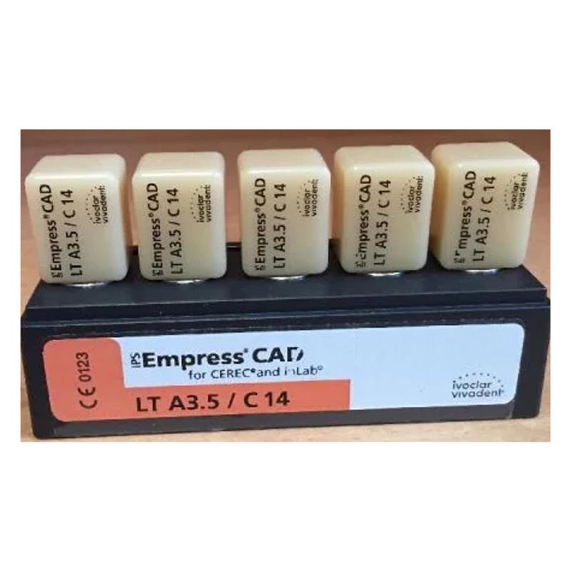 Изображение Емпресс блоки / IPS Empress CAD Cerec/in Lab Multiblocks А3,5 С14 5 шт.