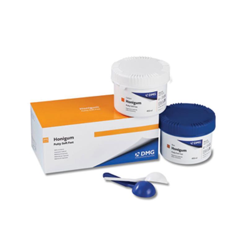 Изображение Honigum Putty Soft Fast слепочный материал, 2х450мл