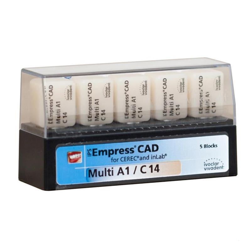 Изображение Емпресс блоки / IPS Empress CAD Cerec/in Lab Multiblocks А1 С14 5 шт.