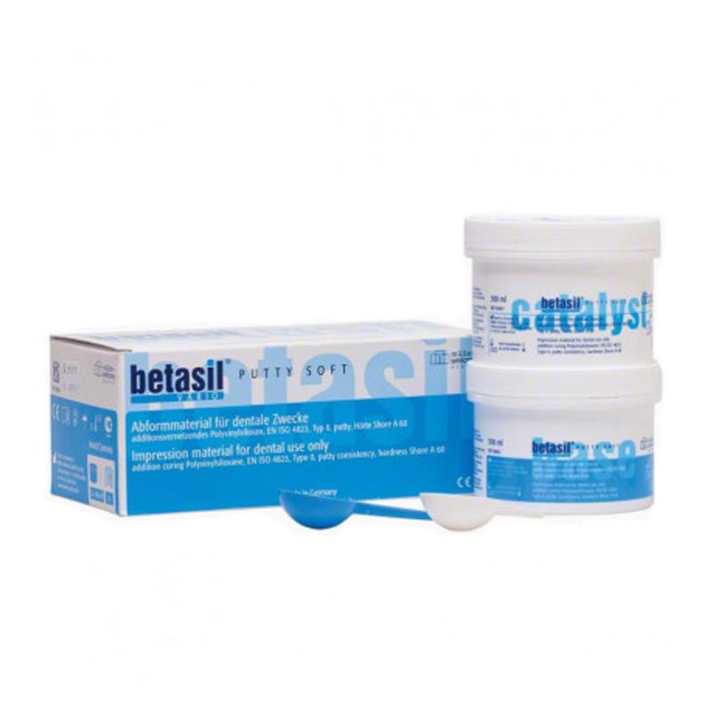 Изображение Betasil vario putty soft материал для снятия оттисков, 2х300мл