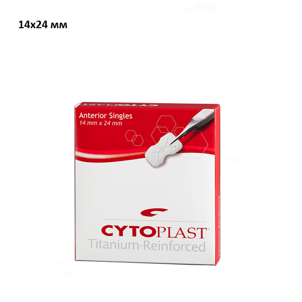 Изображение Cytoplast мембрана нерезорбируемая PTFE 12х24мм 0,3мм 1шт