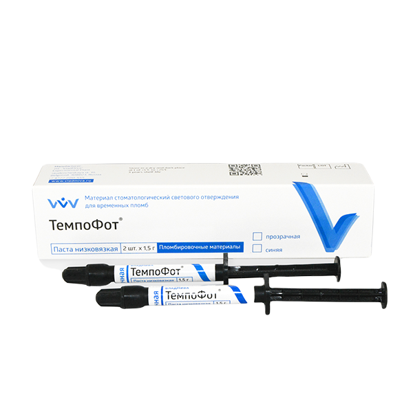 Изображение ТемпоФот паста низковязкая, прозрачная 1,5гр х2шт