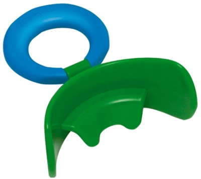 Изображение Пластина вестиб MUPPY с козырьком жесткая large зеленая C II 931420